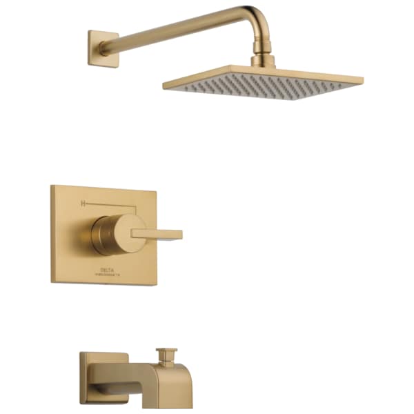 Vero Monitor 14 Series Tub & Shower Trim Champagne Bronze